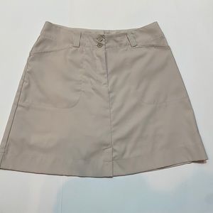 NIKE GOLF khaki skirt skort